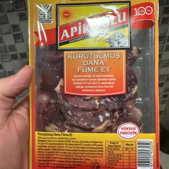 Apikoğlu Kurutulmuş Füme Et Açılmadan Küflenmiş