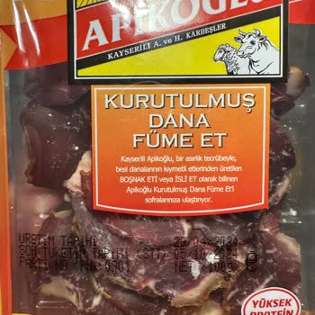 Apikoğlu Kurutulmuş Füme Et Açılmadan Küflenmiş