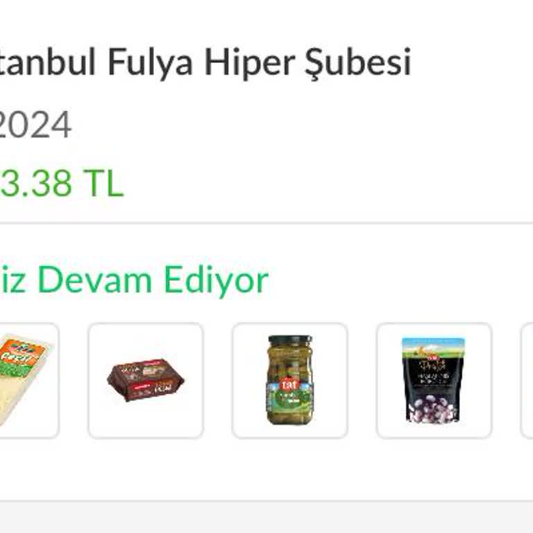 Trendyol Hızlı Market Ürün Telim Edilmedi İademi De Yapmadı