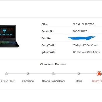 Casper Ve Bölge Servisleri İle Yaşanan Pişmanlık 47. Gün Cihazım Yok!