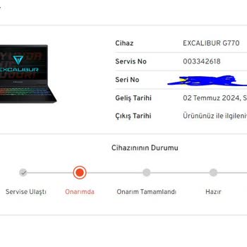 Casper Ve Bölge Servisleri İle Yaşanan Pişmanlık 47. Gün Cihazım Yok!