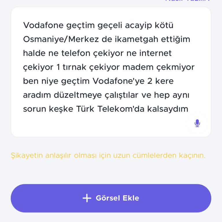 Vodafone Şebeke Çekmiyor Ne İnternet Kullanılabiliyor Ne De Arama