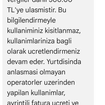 Vodafone Türkiye'de Fatura Ve Hizmet Sorunları