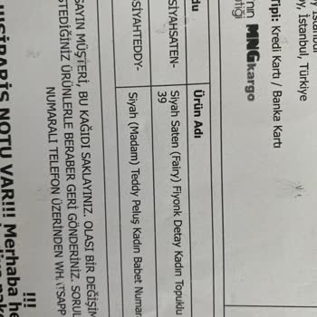 Ervanın Butiği Yalandan Stok Bırakıp Ürün Göndermiyor