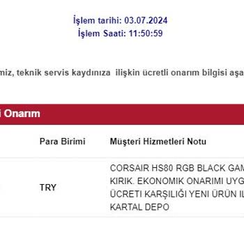 Penta Teknoloji Penta Hasarlı Gelen Kulaklığı Bir Kulaklık Parasına Değişim Yapıyor