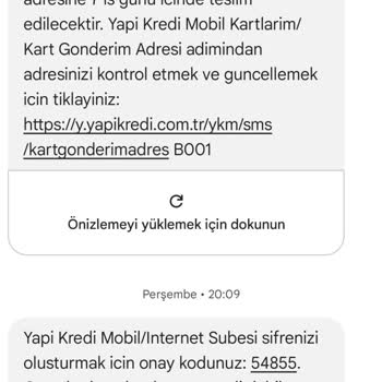 Yapı Kredi Bankası Kuryenet'in Kredi Kartı Teslimi Hk.