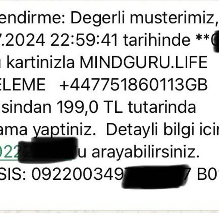 Mindguru Aboneliği İptali Ve Tekrar Çekilen Tahsilat