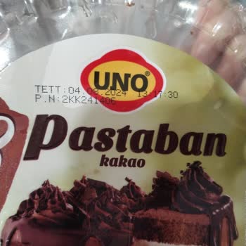 UNO Pasta Keki Küf İçinde