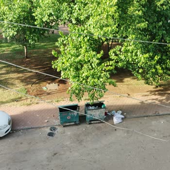 Şahinbey Belediyesi Çöp Konteynerinin Kaldırılması