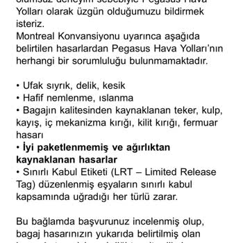 Pegasus Havayolları Kırılan Valiz