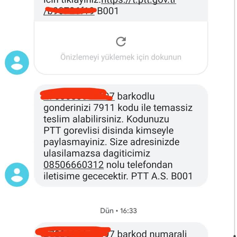 PTT Kargo Kargo Teslim Problemi