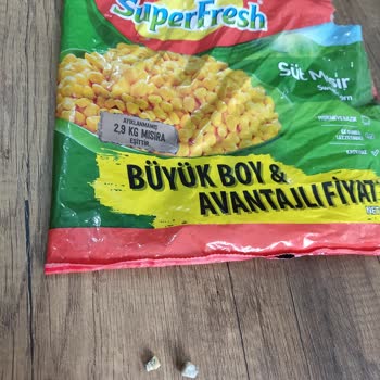 Superfresh Dondurulmuş Süt Mısır