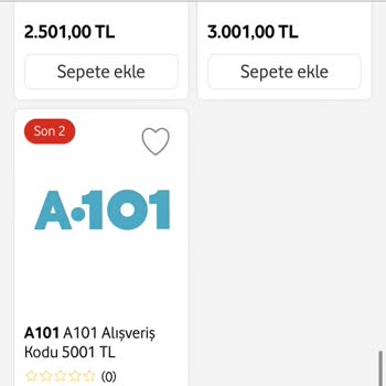 Vodafone Net 400 TL'lik Hediye Çeki Verildiği Söyleniyor.