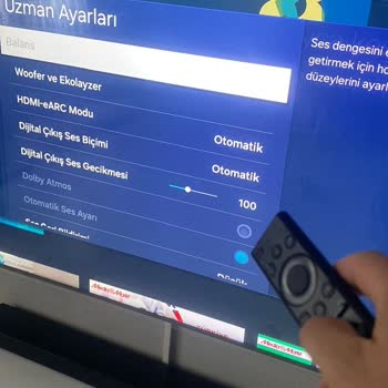 Samsung TV Çözümsüz Sorun (QLED Dolby Atmos Pasif)