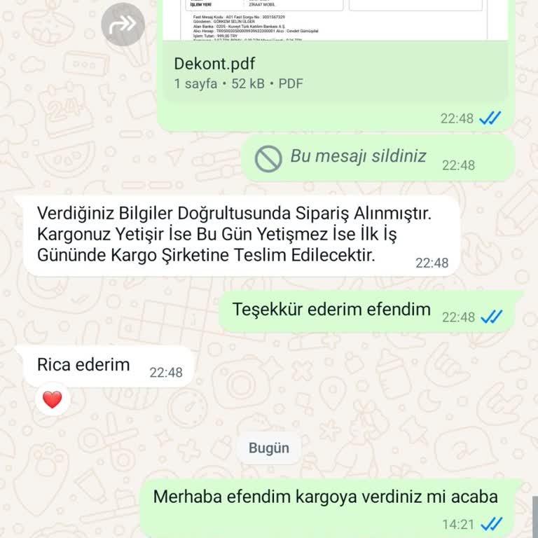 Nam.butik (Instagram) İade Sürecinde Yaşanan Sorunlar
