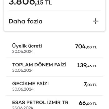 Akbank Yasal Olmayan Üyelik Ücreti