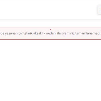 E-Devlet (Turkiye.gov.tr) Boğaziçi Elektrik 'e Başvuru Yaparken Son Aşamada Hata