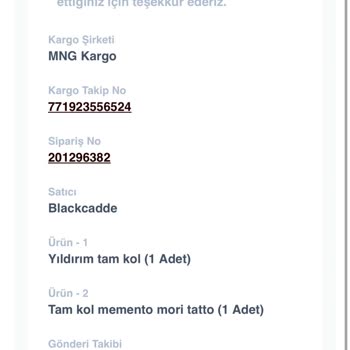 Shopier Yanlış Ve Geç Gelen Dövmeler İçin Cevap Alamıyorum