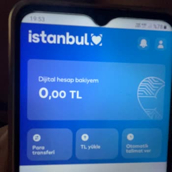 BELBİM (İstanbulkart) Hesaptaki Para Onaylanmaması