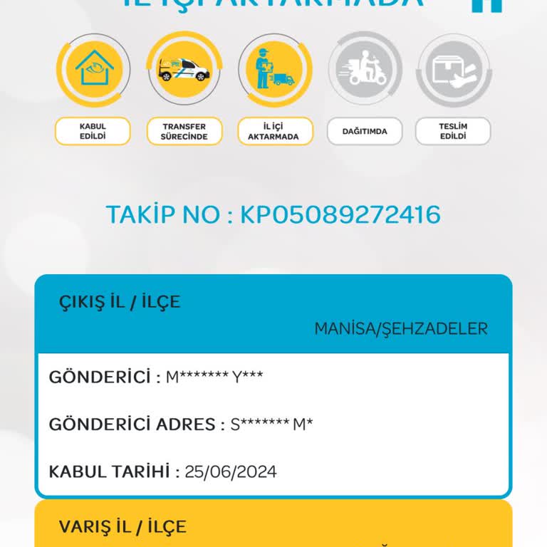 PTT Kargo Alıcıya Kargoyu 1 Haftadır Teslim Etmiyor!