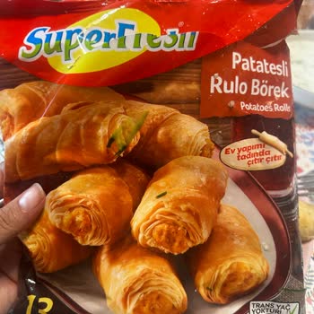 Superfresh Patatesli Rulo Börek Paketinden Elmalı Börek Çıktı