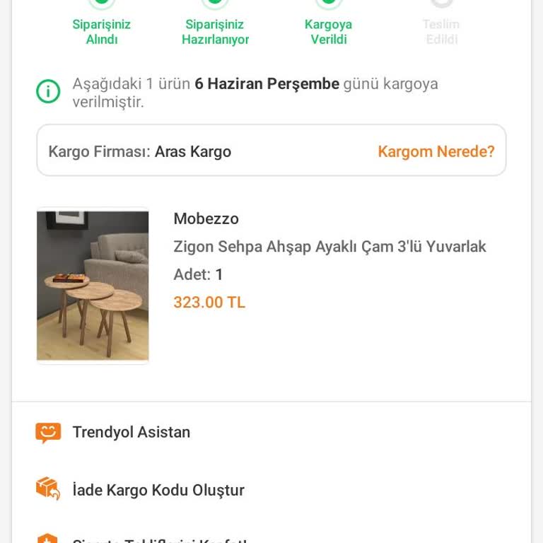 Trendyol Kargoya Verildi Gözüküyor Ama Elime 1 Aydır Ulaşmadı