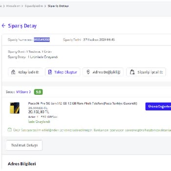 Mi Store Pazarama.com Kabusu