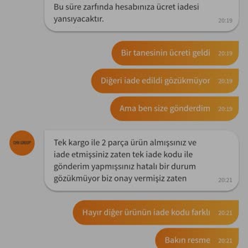 Trendyol Chn Grup İlgisizliği Ve Yalan