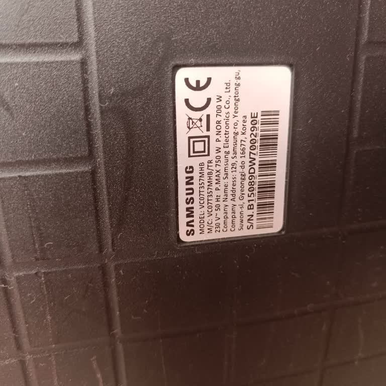 Samsung Garantiden Süpürge Başlığı Değiştirmiyor