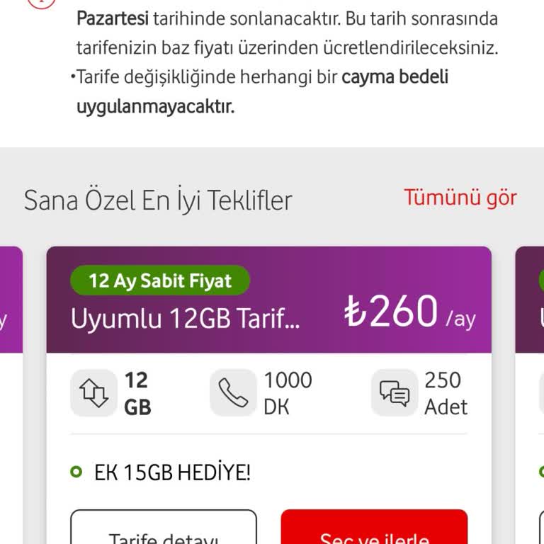 Vodafone Neden 4 Kat Zam Yapıldı?