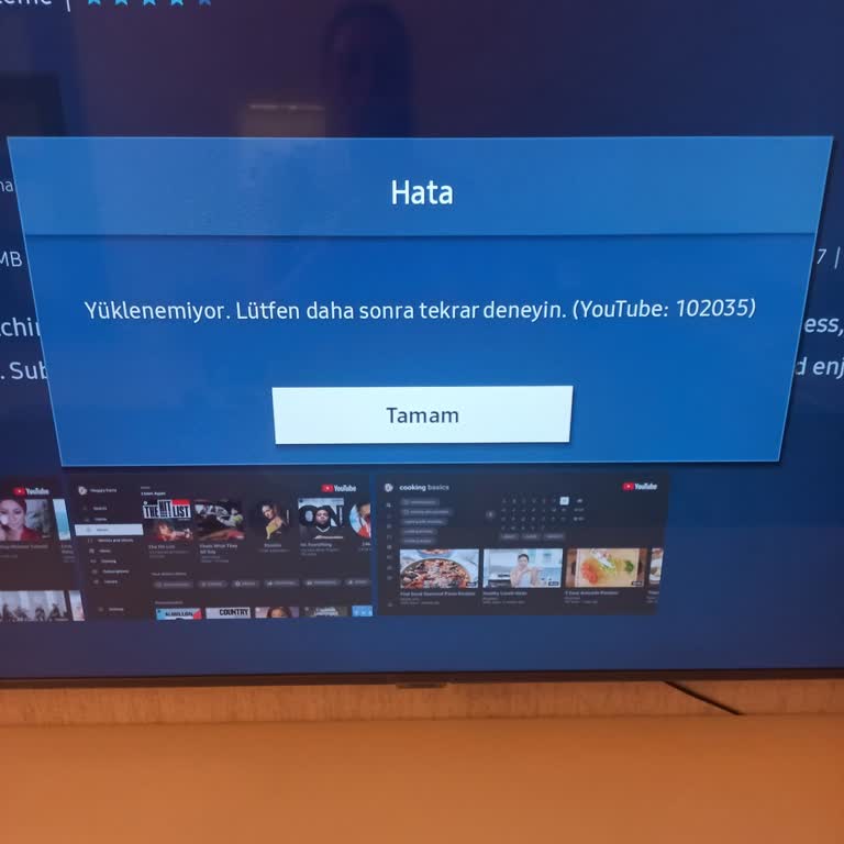 Samsung Canlı Destek Hatası!