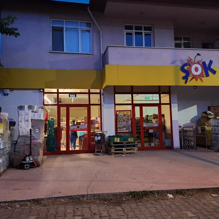 Sakarya İli Karaman Mahallesi Şok Mağazası