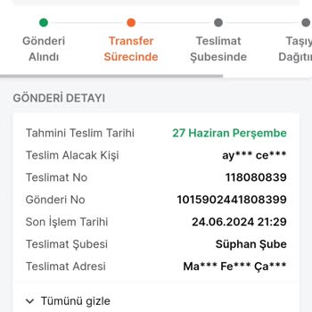 Trendyol Express Şikayetçiyim Kargom Yok