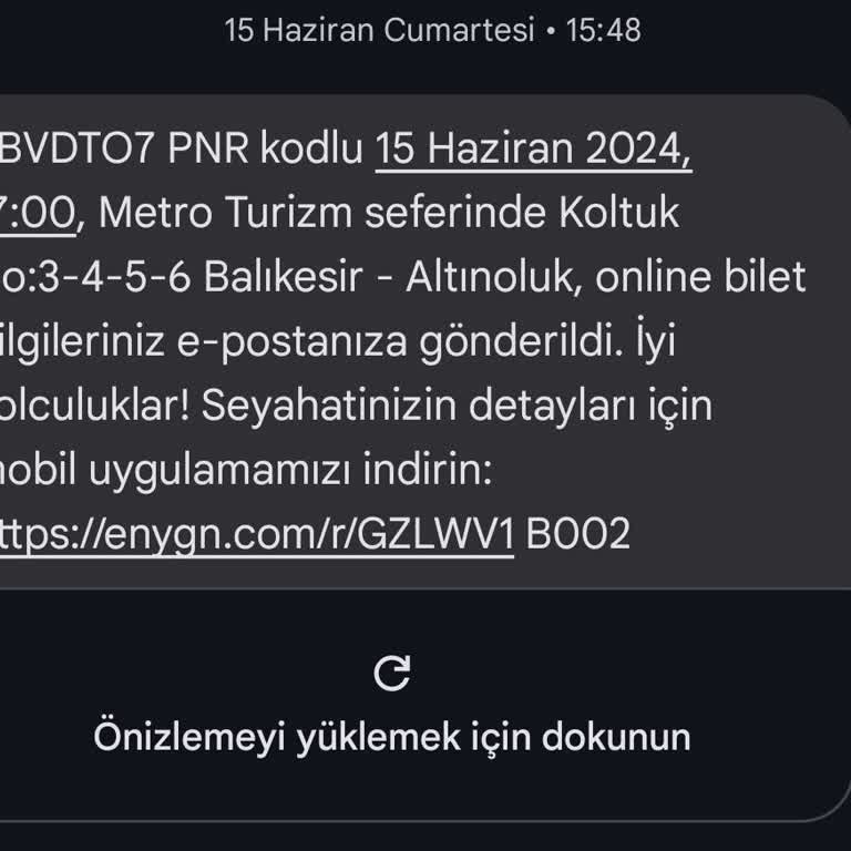 Enuygun Olmayan Sefer İçin Bilet Satıyor Ve Para İadesi Yapmıyor.
