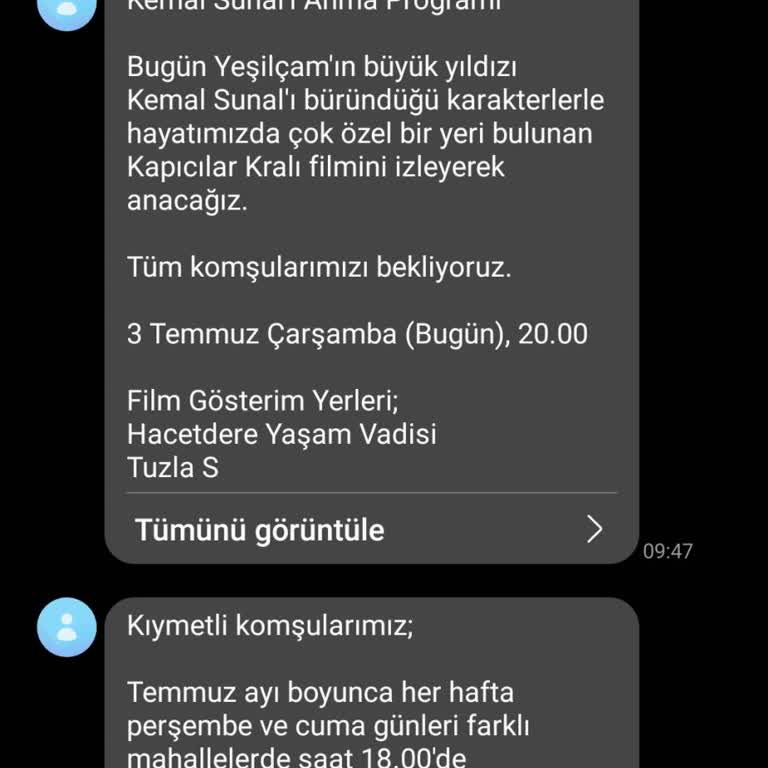 Tuzla Kart Tuzla Belediyesinden Sürekli SMS Geliyor!