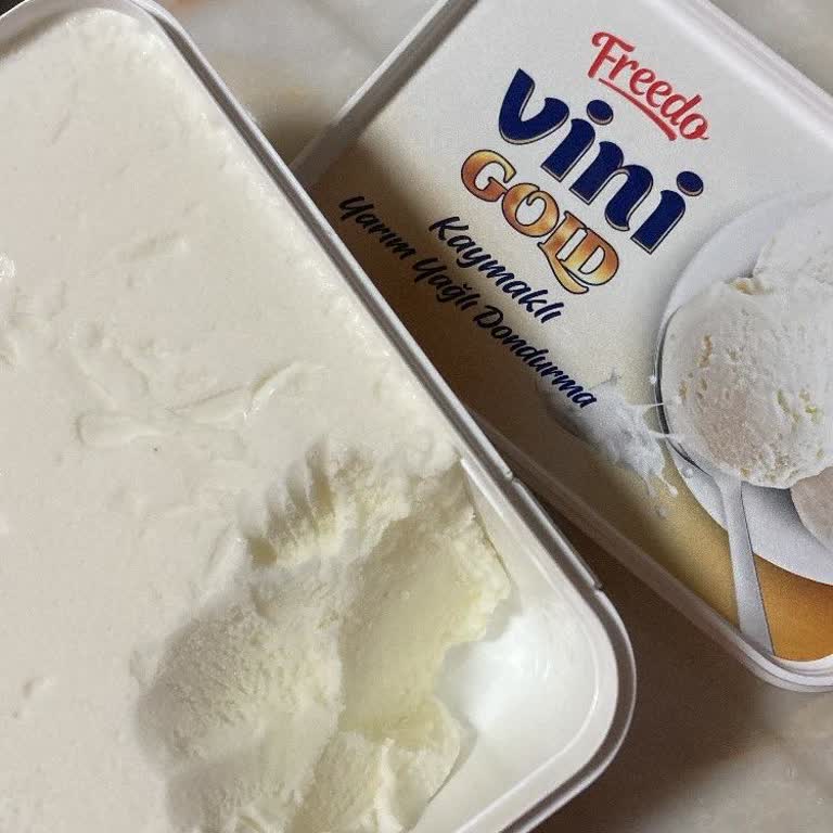 A101 Vini Markalı Dondurma Yenmiş Çıktı