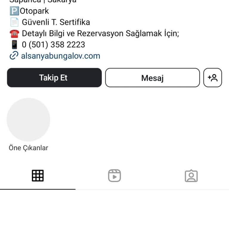 Alsanya Bungalov Yanıltıyor!