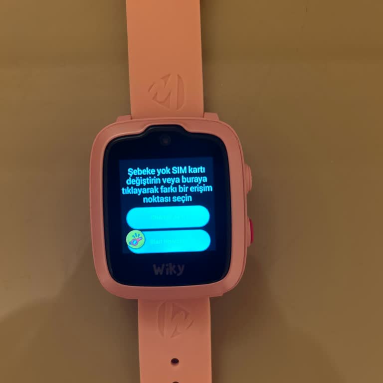 Wiky Watch 4 Plus İnternet Hatası