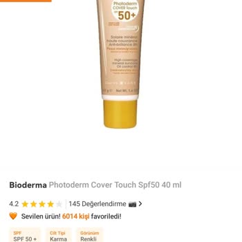 Bioderma Photoderm Çok Kurutuyor