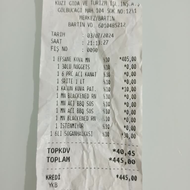 Popeyes Eksik Ürün Sorunsalı