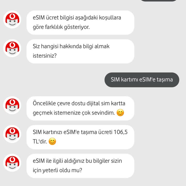 Vodafone Saçma Fiyat Belirsizliği
