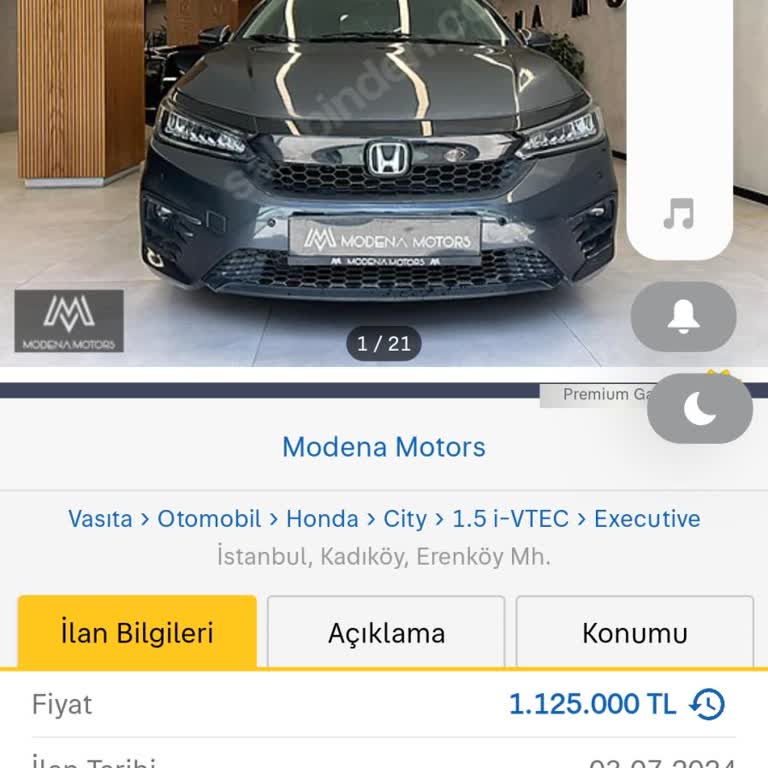Honda İkinci El Araçların Sıfır Fiyatından Yüksek Olması