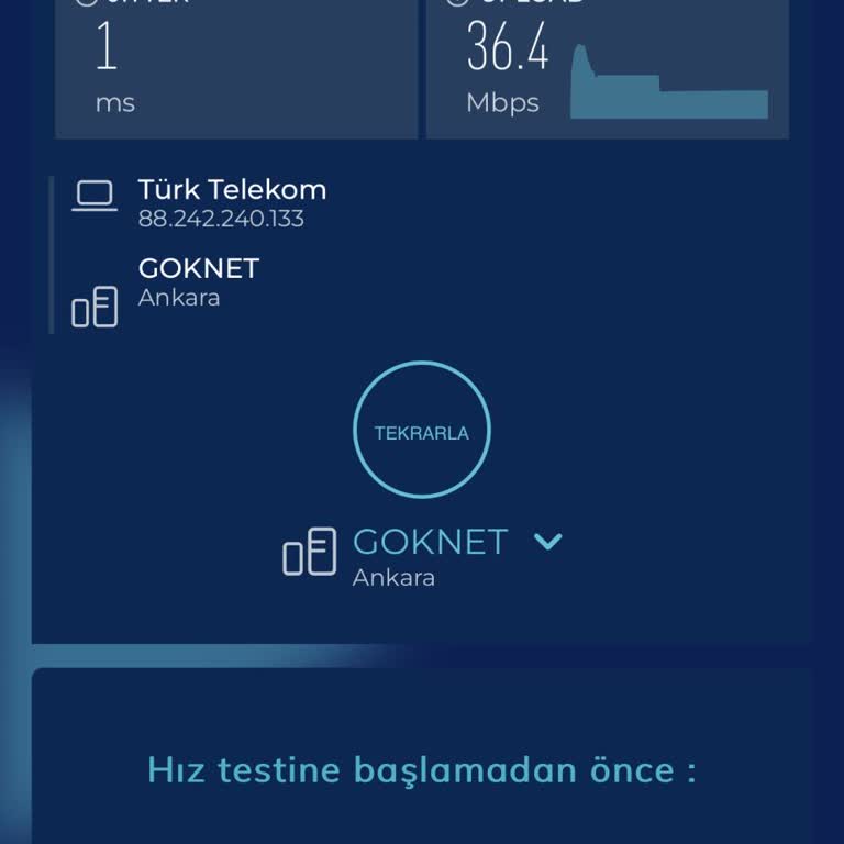 Türk Telekom İnternet Hızı Ve Kopmalar
