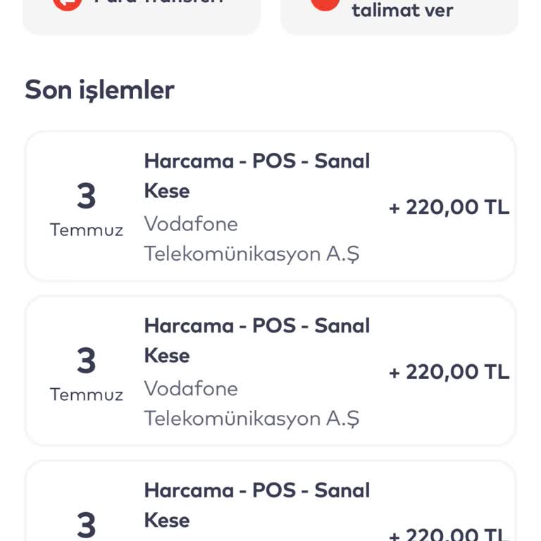 Vodafone Yanımda Uygulaması Sistem Sorunları