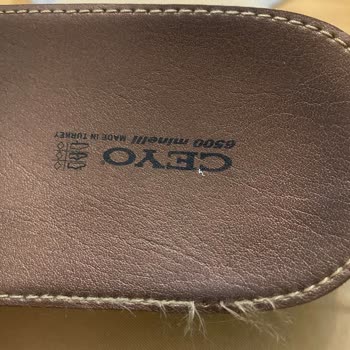 Ceyo Firmasından Şikayetçiyim Terliğimi Mahvetmişler