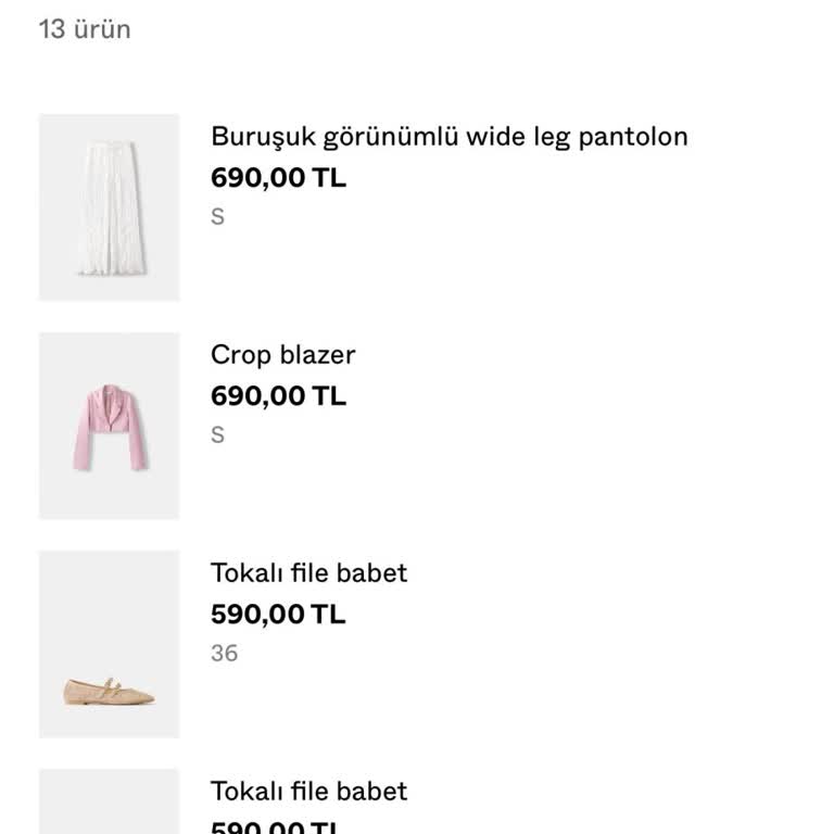 Bershka Siparişimi İptal Etti