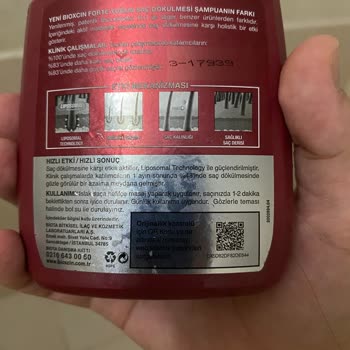 Bioxcin Forte Şampuan Etkisi Yok