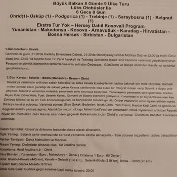 Coraltravel 3 Gün Kala Tur İptali