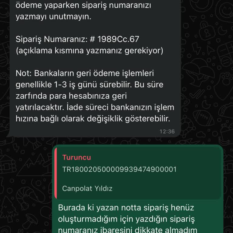Maliav Butik (instagram: maliavdesign) Ödeme İadesi Ve Sipariş Sorunu Yaşıyorum