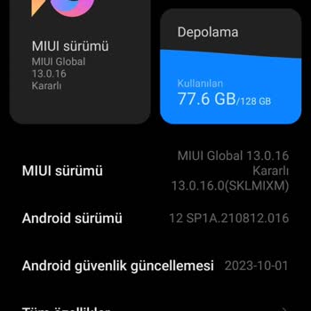 Xiaomi Note 10s Güncel Sürüm Gelmemesi